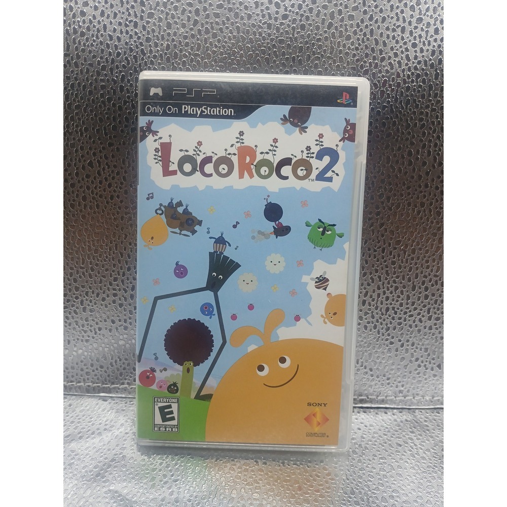 LocoRoco 2 Sony PSP Game CIB Complete with Manual UCUS 98731 NTSC